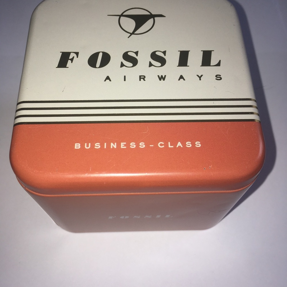 Men’s Fossil Two-Tone Chronograph with Brown Leather Band - Grant Watch - FS4788 - Picture 4 of 4